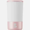 Dog Paw Cleaner - Electric Paw Washer Cup with Silicone Brush - Pink/White